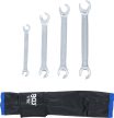 BGS technic 4 részes 15 fokban hajlított fékcsőkulcs készlet (BGS 1782)