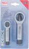BGS technic 2 részes anyavágó készlet , 12-16 és 16-22mm (BGS 1812)