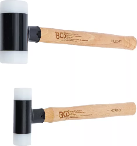 BGS technic 2 részes nylon fejű kalapács szett (BGS 1859)