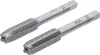 BGS technic 2 részes menetfúró szár készlet, M10x1.25, előfúró és fő menetfúró (BGS 1900-M10X1.25-B)