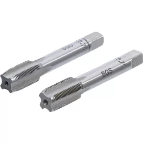   BGS technic 2 részes menetfúró szár készlet, M11x0.75, előfúró és fő menetfúró (BGS 1900-M11X0.75-B)