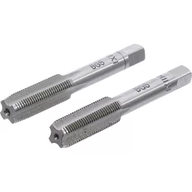   BGS technic 2 részes menetfúró szár készlet, M11x1.0, előfúró és fő menetfúró (BGS 1900-M11X1.0-B)