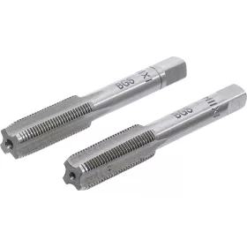   BGS technic 2 részes menetfúró szár készlet, M11x1.0, előfúró és fő menetfúró (BGS 1900-M11X1.0-B)