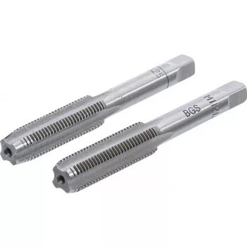   BGS technic 2 részes menetfúró szár készlet, M11x1.25, előfúró és fő menetfúró (BGS 1900-M11X1.25-B)