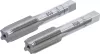 BGS technic 2 részes menetfúró szár készlet, M12x1.0, előfúró és fő menetfúró (BGS 1900-M12X1.0-B)