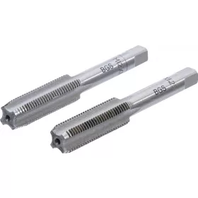  BGS technic 2 részes menetfúró szár készlet, M12x1.25, előfúró és fő menetfúró (BGS 1900-M12X1.25-B)