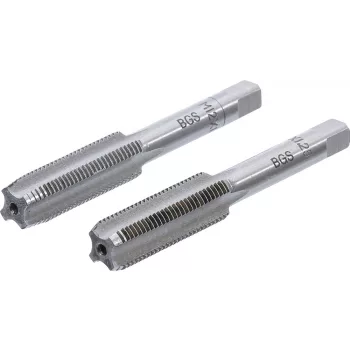   BGS technic 2 részes menetfúró szár készlet, M12x1.25, előfúró és fő menetfúró (BGS 1900-M12X1.25-B)