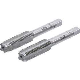   BGS technic 2 részes menetfúró szár készlet, M12x1.5, előfúró és fő menetfúró (BGS 1900-M12X1.5-B)