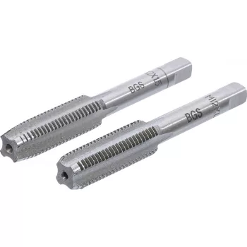   BGS technic 2 részes menetfúró szár készlet, M12x1.5, előfúró és fő menetfúró (BGS 1900-M12X1.5-B)