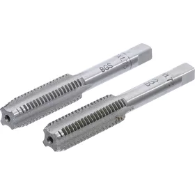   BGS technic 2 részes menetfúró szár készlet, M12x1.75, előfúró és fő menetfúró (BGS 1900-M12X1.75-B)