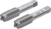 BGS technic 2 részes menetfúró szár készlet, M14x1.0, előfúró és fő menetfúró (BGS 1900-M14X1.0-B)