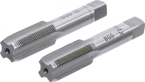 BGS technic 2 részes menetfúró szár készlet, M14x1.0, előfúró és fő menetfúró (BGS 1900-M14X1.0-B)