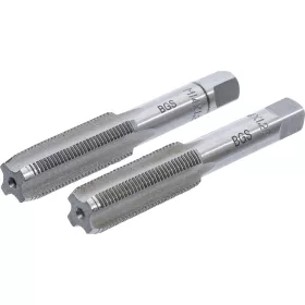   BGS technic 2 részes menetfúró szár készlet, M14x1.25, előfúró és fő menetfúró (BGS 1900-M14X1.25-B)