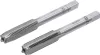 BGS technic 2 részes menetfúró szár készlet, M8x1.0, előfúró és fő menetfúró (BGS 1900-M8X1.0-B)