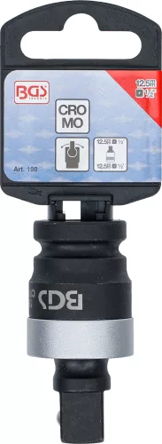BGS technic Ütvecsavarozó kardáncsukló / gömbcsukló adapter 1/2”, CrMo acél (BGS 190)