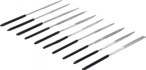 BGS technic Gyémánt reszelő készlet 10 részes 140x3mm (BGS 1920)