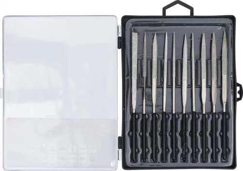 BGS technic Gyémánt reszelő készlet 10 részes 140x3mm (BGS 1920)