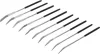 BGS technic Gyémánt reszelő készlet hajlított 10 részes 140x3mm (BGS 1921)