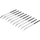 BGS technic Gyémánt reszelő készlet hajlított 10 részes 140x3mm (BGS 1921)