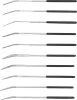 BGS technic Gyémánt reszelő készlet hajlított 10 részes 140x3mm (BGS 1921)