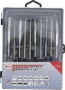 BGS technic Gyémánt reszelő készlet hajlított 10 részes 140x3mm (BGS 1921)