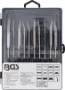 BGS technic Gyémánt reszelő készlet hajlított 10 részes 140x3mm (BGS 1921)