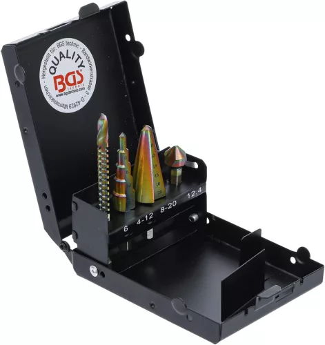 BGS technic 4 részes HSS-G multi fúrókészlet, kobalt bevonatú (BGS 1944)