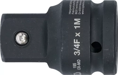 BGS technic Levegős adapter 3/4"-ról 1"-ra (BGS 195)