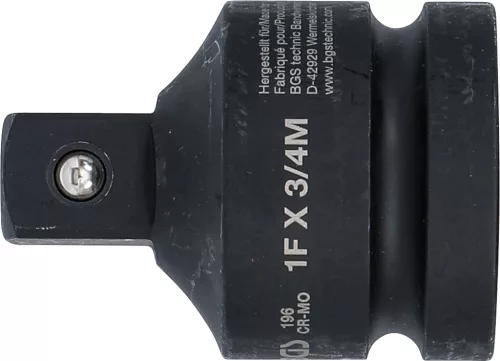 BGS technic Levegős adapter 1"-ról 3/4"-ra (BGS 196)