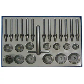   BGS technic 27 részes szelepfészekmaró készlet , 30-60mm (BGS 1970)
