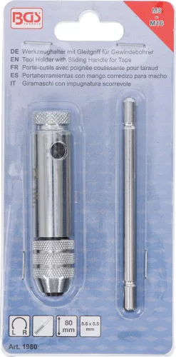 BGS technic Racsnis hajtószár menetfúrókhoz 80mm (M3-M10) (BGS 1980)