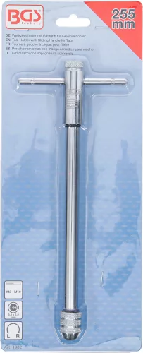 BGS technic Racsnis hajtószár menetfúrókhoz 255mm (M3-M10) (BGS 1982)
