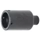 BGS technic Adapter menetmetszőhöz, 55mm mély, a BGS 1988 menetfúró és menetmetsző készletből (BGS 1988-1)