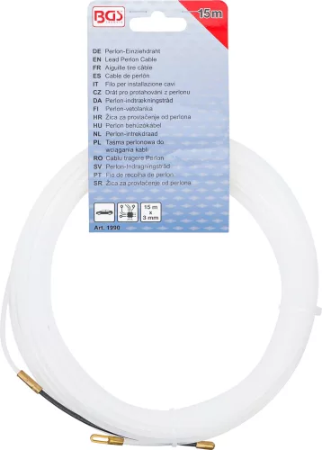 BGS technic Vezető perlon kábel 15x3mm (antenna megerősítéshez) (BGS 1990)