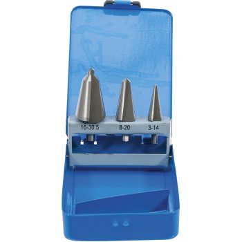 BGS technic 3 részes kúpos fúró készlet, HSS (BGS 1998)