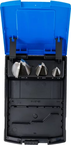 BGS technic 3 részes kúpos fúró készlet, HSS (BGS 1998)