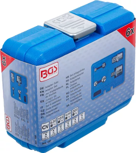 BGS technic 6 részes adapter készlet (BGS 199)