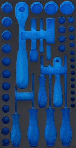 BGS technic Műhelykocsi-betét a BGS 2002-hez, üres, BGS 2002-7 készlethez (BGS 2002-4)