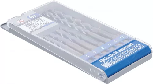 BGS DIY 6 részes SDS PLUS kőzetfúró készlet, karbid hegyű (BGS 2007)