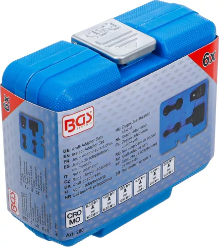 BGS technic 6 részes levegős adapter készlet (BGS 200)