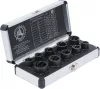 BGS DIY 10 részes elnyalt csavar kitekerő készlet, 9-19mm, 3/8" (BGS 20210)