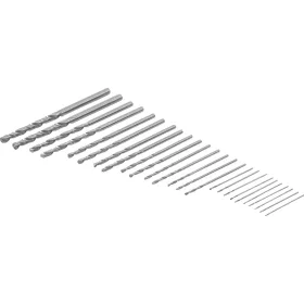   BGS technic HSS mini fúrószár készlet precíziós fúráshoz, 0,5–3 mm, 25 részes (BGS 2023)