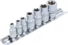 BGS technic 7 részes E-Torx dugókulcs fej készlet 1/4"-3/8" (BGS 2027)
