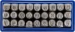BGS technic Betűbeütő készlet, 3mm (BGS 2030)