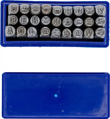 BGS technic Betűbeütő készlet, 3mm (BGS 2030)