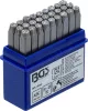 BGS technic Betűbeütő készlet, 3mm (BGS 2030)