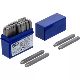 BGS technic Betűbeütő készlet, 4mm (BGS 2031)