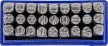 BGS technic Betűbeütő készlet, 4mm (BGS 2031)