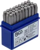 BGS technic Betűbeütő készlet, 4mm (BGS 2031)
