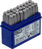 BGS technic Betűbeütő készlet, 5mm (BGS 2032)